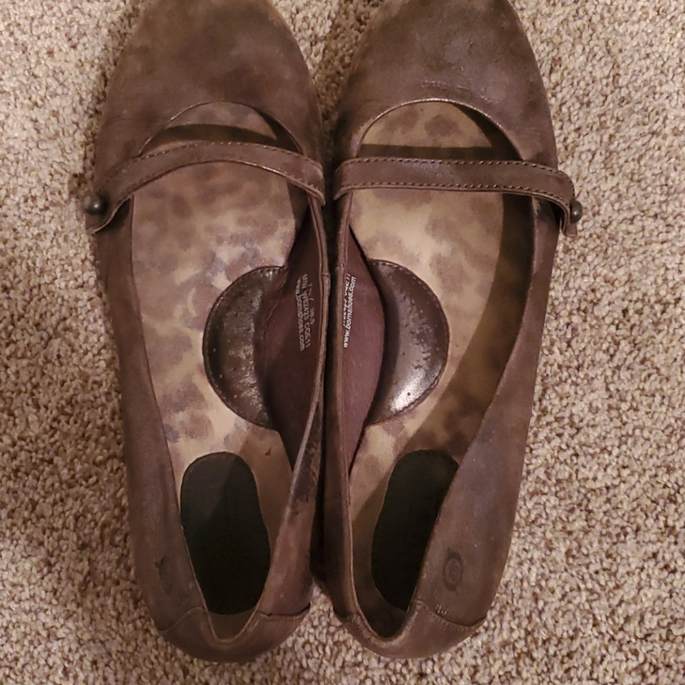 Bronze Brown flats
